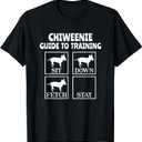 Chiweenie Guide To Training Chiweenie Mom Dad Dog Lover T-Shirt, M