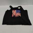 MAIHUN American Flag Tank Tops for Women 4th of July Vest Patriotic Shirt USA Flag Stars Stripes Sleeveless (XX-Large, Black1)