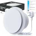 Bathroom Fan 150 mm Strong Ventilation Toilet Fan 310 m³/h Bathroom Fan with 1 m Power Cord Silent Bathroom Fan for Kitchen, Toilet, Garage and Attics