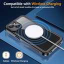 Oterkin for iPhone 14 Case Waterproof, Phone Case with [Built-in Screen Protector & Camera Protector][Full Body Protection][12FT Military Shockproof] Case for iPhone 14 (Black)