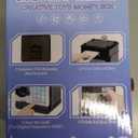 Refasy Piggy Bank Cash Coin Can ATM Bank Electronic Coin Money Bank for Kids Age 3-12, Money Savings Box Mini ATM Coin Bank Toys Gifts for 3 4 5 6 7 8 9 10 11 12 Year Old Boys Girls (Black)