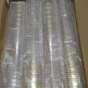 24 Pack Gold Rim Plastic Champagne Flutes Bulk, 6.5 OZ Clear Plastic Champagne Flutes Disposable, Elegant Shatterproof Glasses Perfect for Weddings, Parties, Picnics, Wine and Cocktails