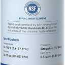 Compatible with Frigidaire ULTRAWF, Pure Source Ultra, Kenmore 9999, 469999, 46-9999, A0094E28261, Height 11 inches, Pack of 1