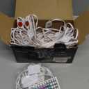 150Ft Permanent Outdoor Lights,Smart RGB Outdoor Lights with Remote APP Control, IP67 Waterproof Outside Light for House for Christmas, Halloween, Holiday, Party, Daily