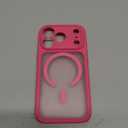 ESR for iPhone 17 Pro Case, Camera Control, Compatible with MagSafe, Shockproof Military-Grade Protection, Magnetic Phone Case for iPhone 17 Pro, Classic Hybrid Case, Frosted Pink