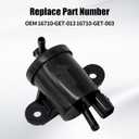 16710-GET-013 Fuel Pump Replacement for Honda Metropolitan CHF50 2002-2009, Ruckus NPS50 2003 2004 2005 2006 2007 2008 2009 2010 2011 2012 2013 2014 2015 2016 Electric Fuel Pump