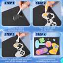 30 Sets Video Sand Art Kits for - DIY Craft Sand Painting Art Picture with 18 Colored Sands, Theme Pictures for Creative Learning, Fun Activities, and Birthday Favors