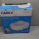 Carex Raised Toilet Seat, 5 1/2, Pack of 2