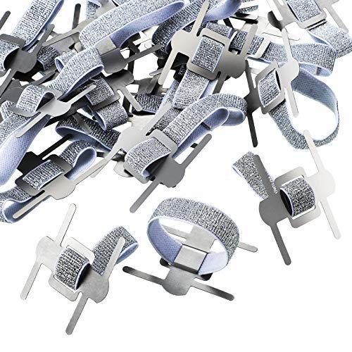Elastic Wrist Corsage Bands, Elastic Wristlets for Wedding Prom Flowers (14 Pieces)