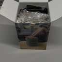 JefDiee Inflatable Foot Rest Pillow, Kids Airplane Bed, Adjustable 3 Layers Height Leg Rest Pillow, Airplane Travel Essentials Great for Office, Home, Trains, Cars (Grey)