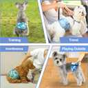 5 Pack Dog Diapers Male Reusable, Premium Belly Bands for Male Dogs, High Absorbing Dog Pee Wraps for Doggie in Incontinence or Excitable Urination and Training Galaxy (Large)