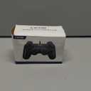 Cipon Wired Controller for PS-2 Console, Black Remote Controllers, PS-2 Accessories Gamepad with Double Vibration, 71 IN Cable