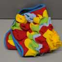 Snuffle Mat for Dogs Pet Treats Feeding for Small Medium Breed Dogs Non-Slip Interactive Dog Puzzle Toys Encourages Natural Foraging Skills (Colorful Red Sunflower 20 "x 20")