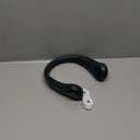 JISULIFE Portable Neck Fan, Hands Free Bladeless Fan, 5 Speeds, 4000 mAh Battery Operated Wearable Personal Fan, Twistable, Rechargeable, Gift for Women Men-Dark Green