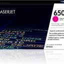 HP 650A Magenta Toner Cartridge | Works Color LaserJet Enterprise CP5525 Series | CE273A