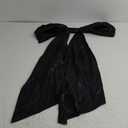 Large Black Bow Party Decoration, 47x25 Inch Giant Big Satin Bow Wall Decor for Home Birthday Wedding Bachelorette Party Christmas Baby Shower Themed Gift Graduation Backdrop
