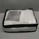 yescool Weighted Blanket for Adults (17 lbs, 60" x 80",White) Cooling Heavy Blanket for Sleeping Perfect for 160-180 lbs, Queen Size Breathable Blanket with Premium Glass Bead, Machine Washable