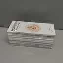 10 x Semi Cured Gel Nail Strips|Works with Any UV/LED Lamps|20 Pcs Gel Nail Stickers|Long-Lasting Two Weeks and Easy to Apply & Remove|Red&Gold Dots