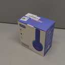 Kids Bluetooth Headphones, Lightweight Wireless Headphones for Kids, 85/94dB Volume Limited, 60 Hours Playtime, Bluetooth 5.3, Over-Ear Toddler Headsets with Built-in Mic-Blue