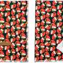3 x Elegant little tail Christmas Dog Bandana, 1Pack Holiday Dog Scarf Dog Bandana Winter Adjustable Dog Scarf Handkerchief Boy Girl Dog Bibs Scarf for Square Dog Kerchief for Small Large Dogs (Snowmen)
