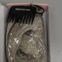 REECHO Clip in Hair Extensions, Hair Extensions Thick Long Lace Weft Lightweight Synthetic Hairpieces for Women (24 Inch-240 Gram(Pack of 5), Platinum Blonde)