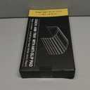 Sofa Arm Tray,Bamboo Folding Couch Arm Tray,Sofa Armrest Trays with Anti-Slip Pad for Drinks,Snacks,Phone,Remote ControlNatural (18.9*13)