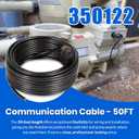350122 Communication Cable 50ft. for Pentair IntelliFlo & IntelliFlow Pumps, for Sta-Rite IntelliPro Pumps, 2-Conductor Tinned Copper Core, Supports Real-Time Monitoring & Automation