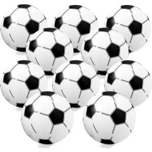 WELLVO 24Pcs Soccer Beach Balls