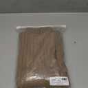 OUGES 2025 Fall Sweater Dress for Women Crew Neck Long Sleeve Knit Lightweight Casual Dresses (Medium, Beige)