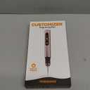 Customizer Engraving Pen (Formerly Culiau): Ultimate Cordless Portable Tool for Artists & DIYers - Engrave 50+ Surfaces - Beginner Friendly - Rechargeable - Free 30 Bits & Mastery Guide