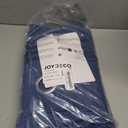 Joydeco Blackout Curtains 84 Inches Long 2 Panels Burg, Room Darkening Curtains for Bedroom, 100% Black Out Textured Thermal Drapes Privacy Protection 2 Panels Set(W52 x L84 Inch, Navy Blue)