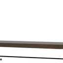 Forbena 24 Inch Long Floating Shelves for Wall Set of 3, Wooden Wall Bookshelf for Bedroom, Large Rustic Wood Hanging Book Shelves for Living Room Plants Kitchen Office Closet Storage (Dark Brown)