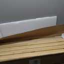 Solid Pine Wire Shelf Covers, 12" D x 42" L, Tool-Free Pantry Rack, 42" Length