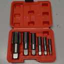 HFS(R) 6-piece NPT pipe tap set Machine Screw Imperial Tap and Die Bit Setsizes includes 1", 3/4", 1/2", 3/8", 1/4", and 1/8"