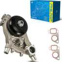 PHILTOP AW6009 Water Pump Automotive compatible for Silverado 1500 2007-2013, for Silverado 2500 HD 2007-2019 6.0L, for Tahoe 2007-2014, for Sierra 1500 2007-2013, for Suburban 1500, OE Replacement