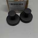 Suction Cup Hooks for Shower, Bathroom, Kitchen, Glass Door, Mirror, Tile  Heavy Duty Waterproof Matte Black Shower Hooks for Hanging Towels, Loofah, Robe, Coat, Wreath Holder (2-Pack)