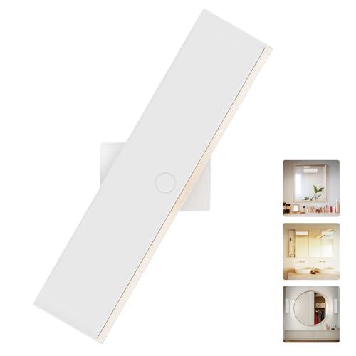 Wireless Vanity Light for Mirror - 4000mAh Rechargeable Stick On Makeup Light with CCT Modes & Dimmable Brightness, Cordless Lamp for Mirror, Vanity, Bathroom, Renter Friendly Gifts for Women