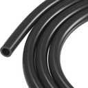 MECCANIXITY Silicone Tubing Hose 5/16" ID 1/2" OD 8ft Black High Temperature for Water Hose Air Tube