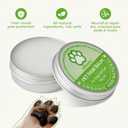 3 x Dog Paw Balm & Nose Balm, Lick-Safe | All-Natural Moisturizer with Organic Coconut Oil | Quickly Nourishes and Repairs Dry, Cracked Paws | Vet-Recommended for Hot & Winter Protection (2.0oz)