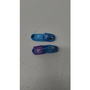 CARGE CABLES 3ft (2 Pack) Micro USB and USB C