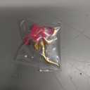 Manta Ray Tiny Miniature Glass Figurine  Handmade 1-Inch Blown Glass Animal  Cute Ocean Decor  Collectible Gift (Pink Purple)