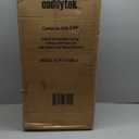 Caddytek CaddyLite One Swivel V8 Golf Push Cart - 3 Wheel Lightweight Folding Trolley with 360° Swivel Front Wheel, Cooler Basket, Umbrella and Drink Holder, Adjustable Handle