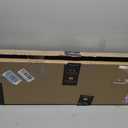 36" Kerf Slide-in Double Bulb Seal Weatherstrip Door Bottom Durable Seal for Energy Efficiency & Draft Protection (Black)