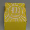 Gift Baskets for Women, 9pcs Unique Happy Birthday Gifts for Women, Best Inspirational Get Well Christmas Sunshine Sunflower Ideas Box for Her Sister Friend Friendship Mom - BRIGHTEN UP HER DAY! (Yellow)