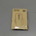 TECKNET Wireless Mouse, 2.4G Ergonomic Optical Mouse, Computer Mouse for Laptop, PC, Computer, Chromebook, Notebook, 6 Buttons, 24 Months Battery Life, 2600 DPI, 5 Adjustment Levels - Lightblue