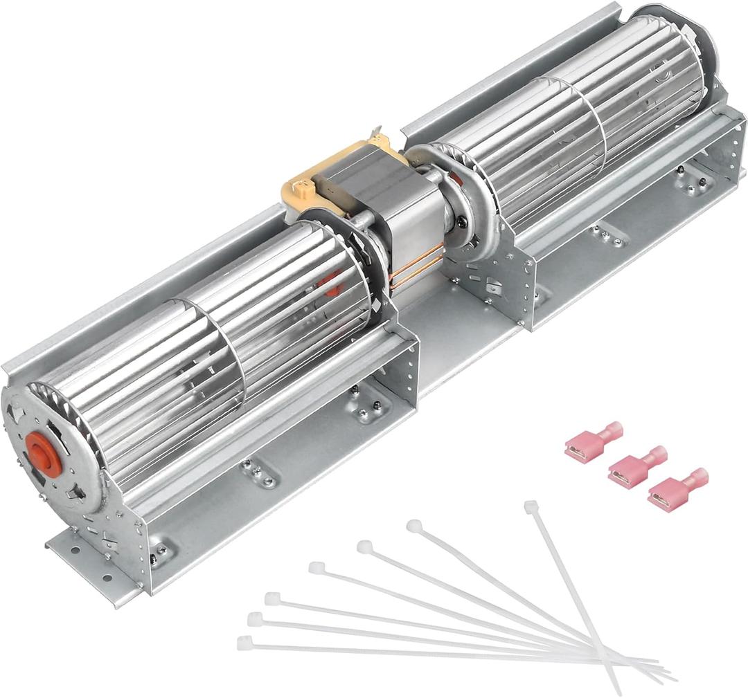 1-00-29145 Convection Blower Distribution Fan Motor for Harmon Free Standing Pellet Stove Parts Accentra Cast FS XXV TC P35i Replacement 3-21-29045 Fireplace Accessory