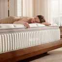 Queen Size Mattress, 12 inch Queen Cooling Gel Memory Foam Mattresses for Pressure Relief, Medium Firm Hybrid Mattress in a Box, CertiPUR-US Certified