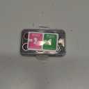 AGVEE 3+3 6 Pack Camera Lens Protector Compatible with iPhone 15/15 Plus, Bling Diamond & Glitter Metal Ring 9H Tempered HD Glass Camera Protector Cover Film, Bling-Pink