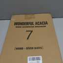 Kiasthome Acacia Wood Silverware Drawer Organizer, Kitchen Utensil Cutlery Drawer Organizer with Grooved Dividers, Flatware Organizer Silverware Tray Holder for Spoon, Fork, 13''x16.9'' (7 Slots)