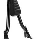 MoKitDora Touring Sissy Bar Passenger Detachable Backrest for 2009-2025 Harley Street Glide FLHX Road Glide FLTR Electra Glide FLHT Road King FLHR, Black